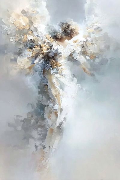 Abstract Floral Bloom Poster.