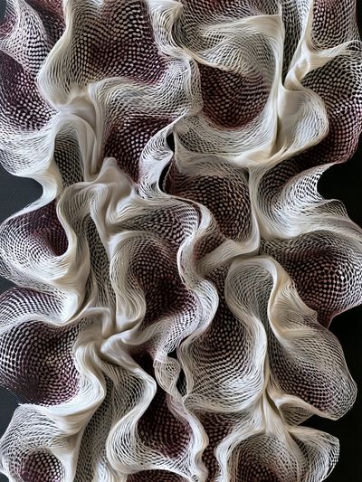 Textured Organic Abstract Poster.