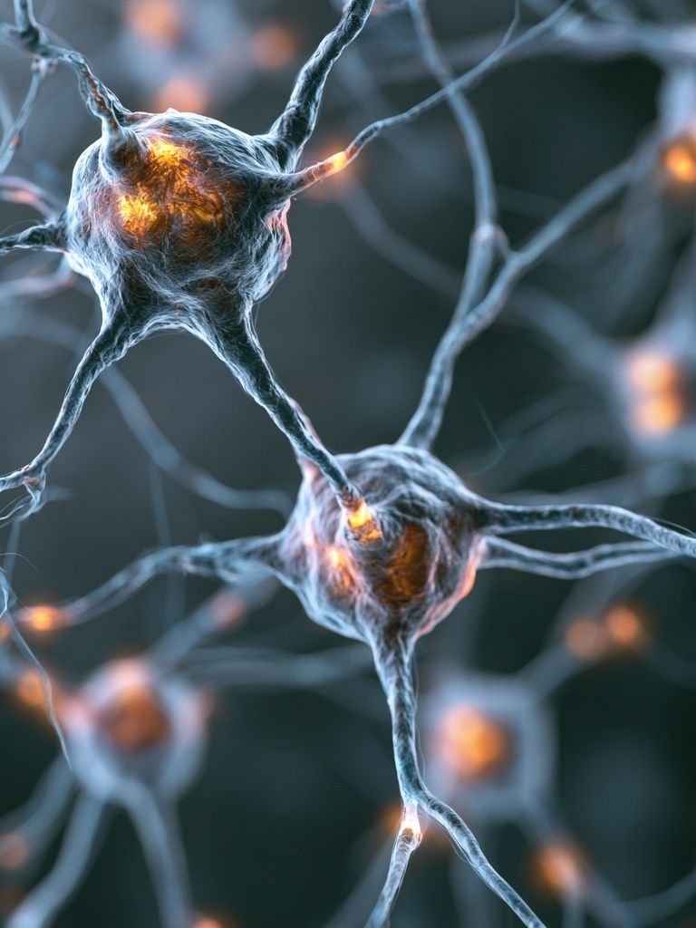 Neural Network Glow Poster. poster detail