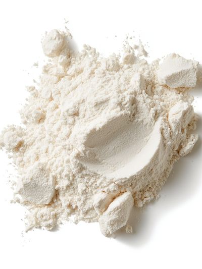 Cream Powder Texture Print.