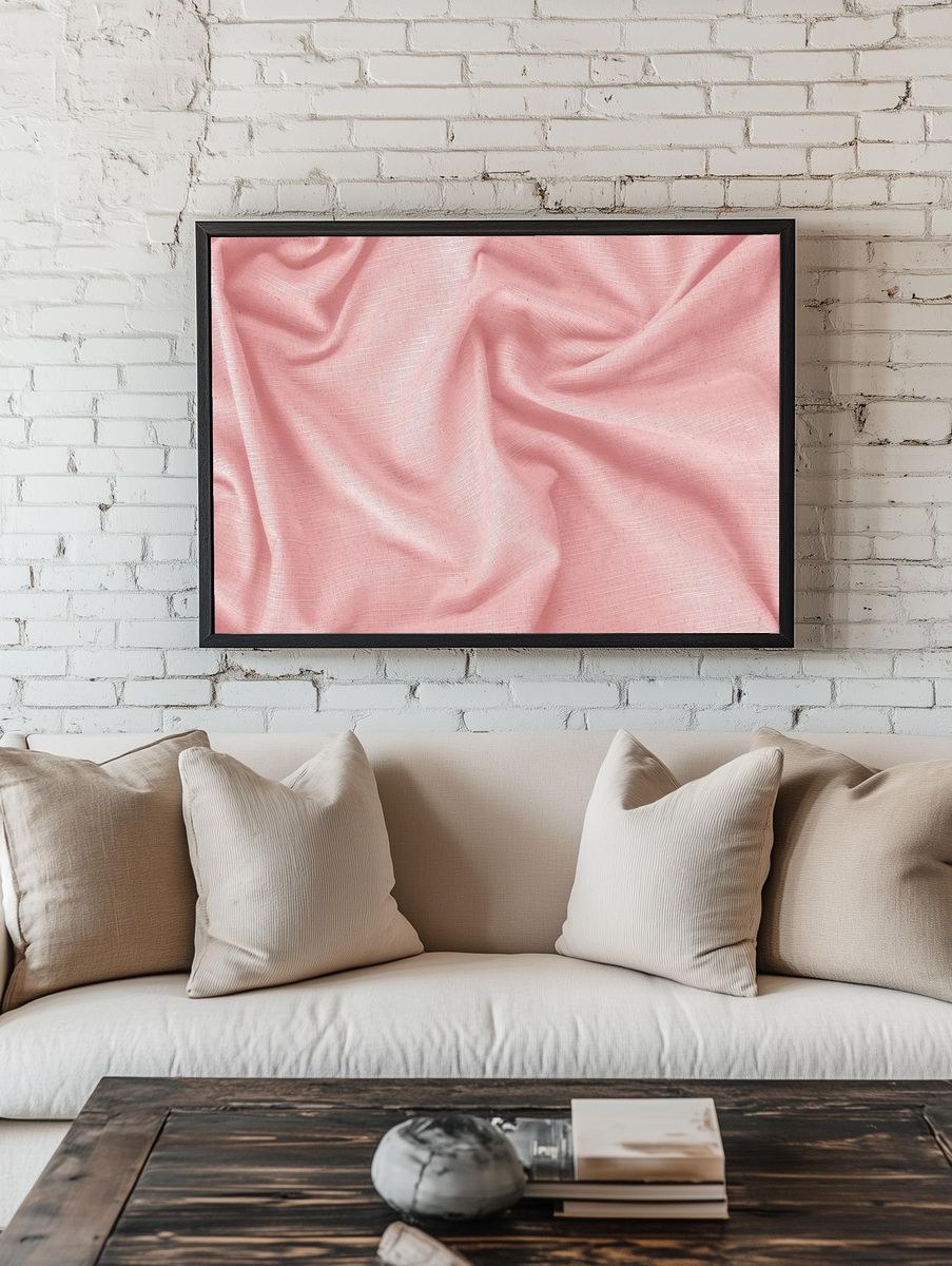 silky fabric textured background. room preview