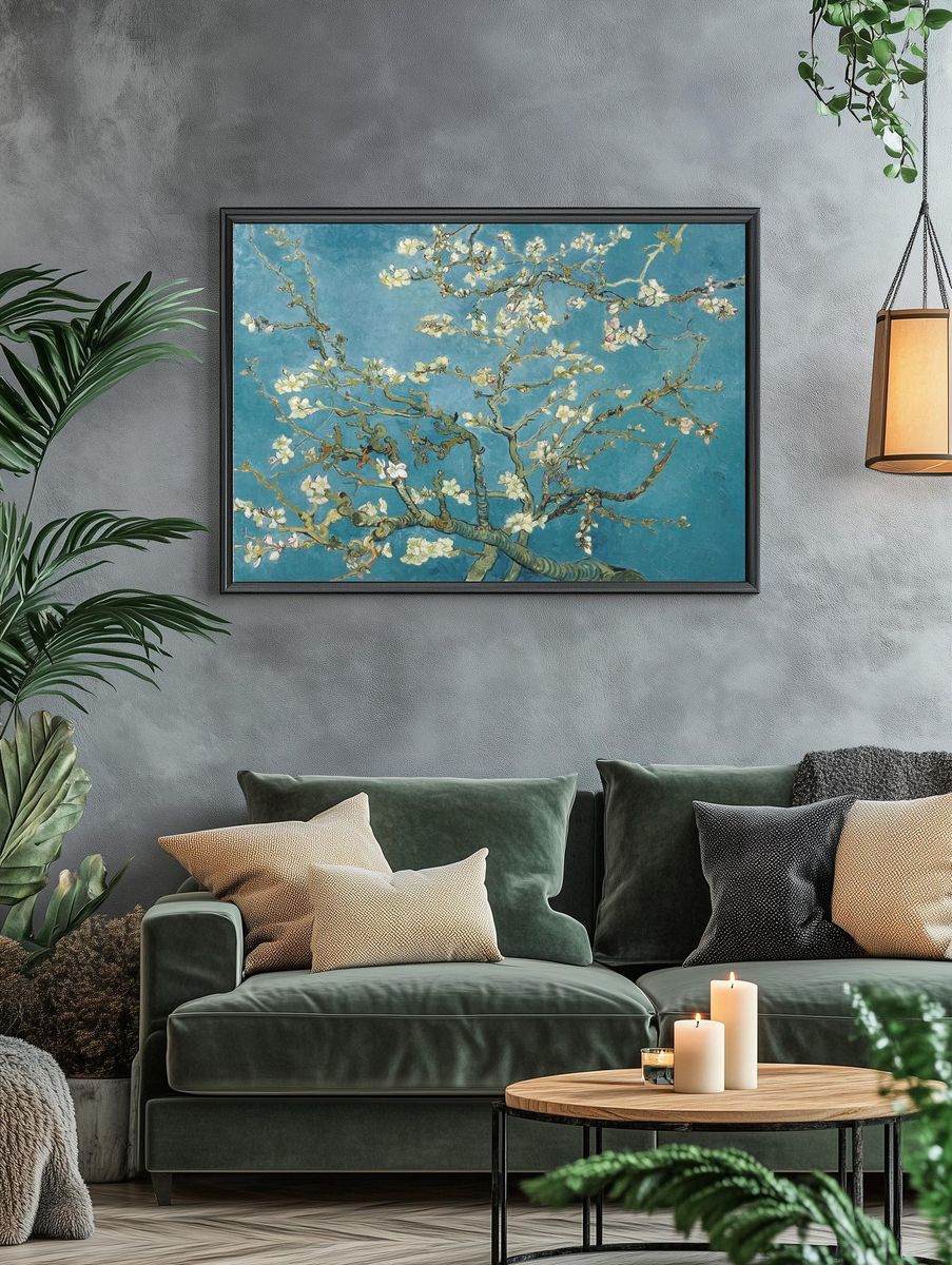 Almond Blossom — Fine Art Print. — room view 4