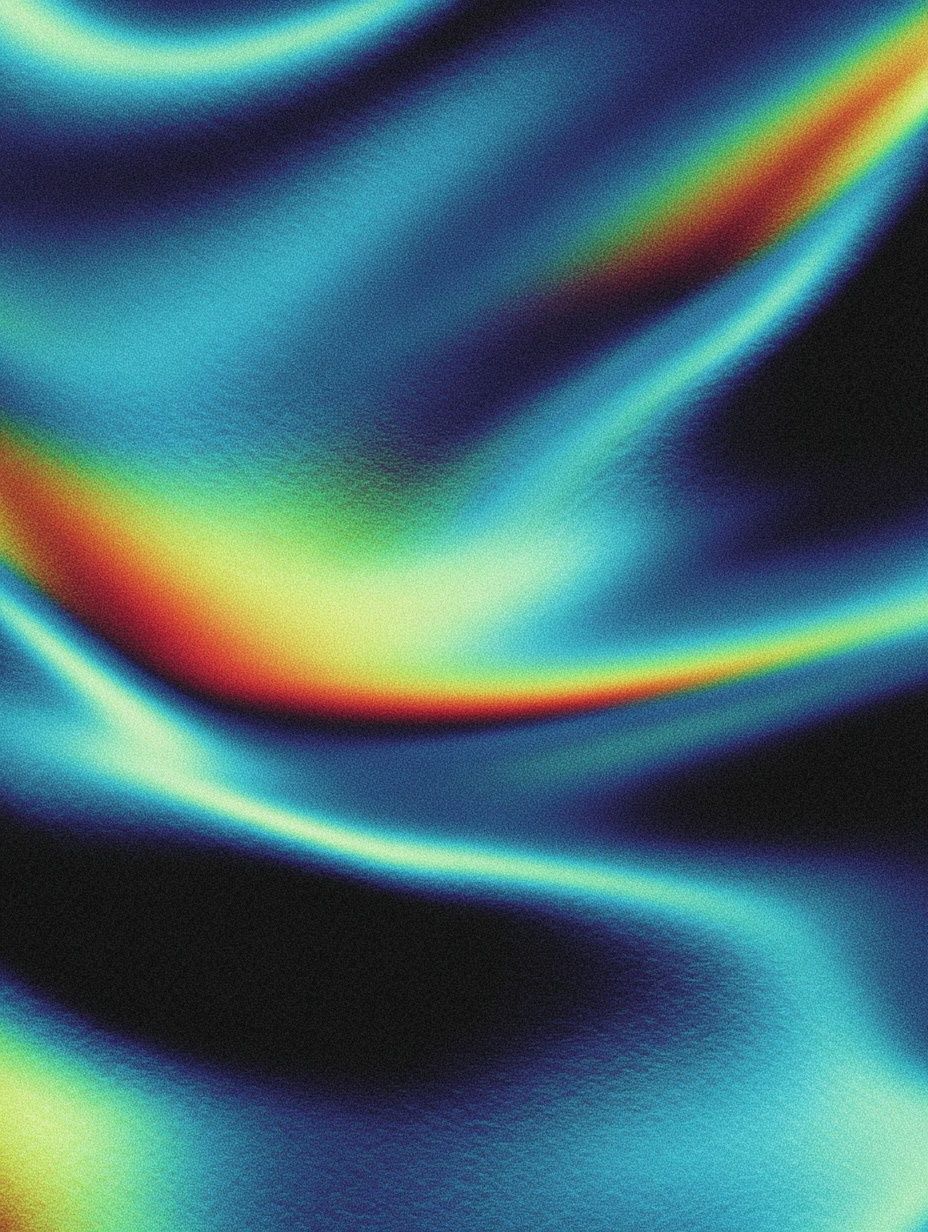 Colorful Abstract Waves Poster. poster — abstract art