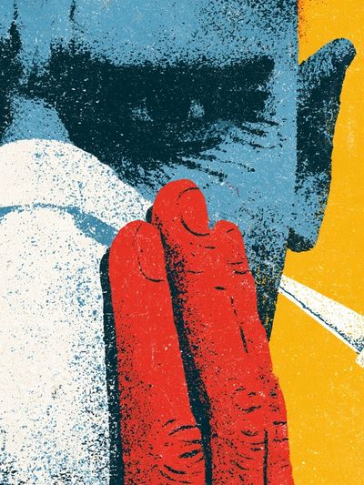 Abstract Pop Art Poster. poster print