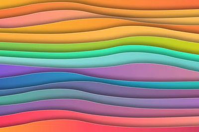 Colorful papers.