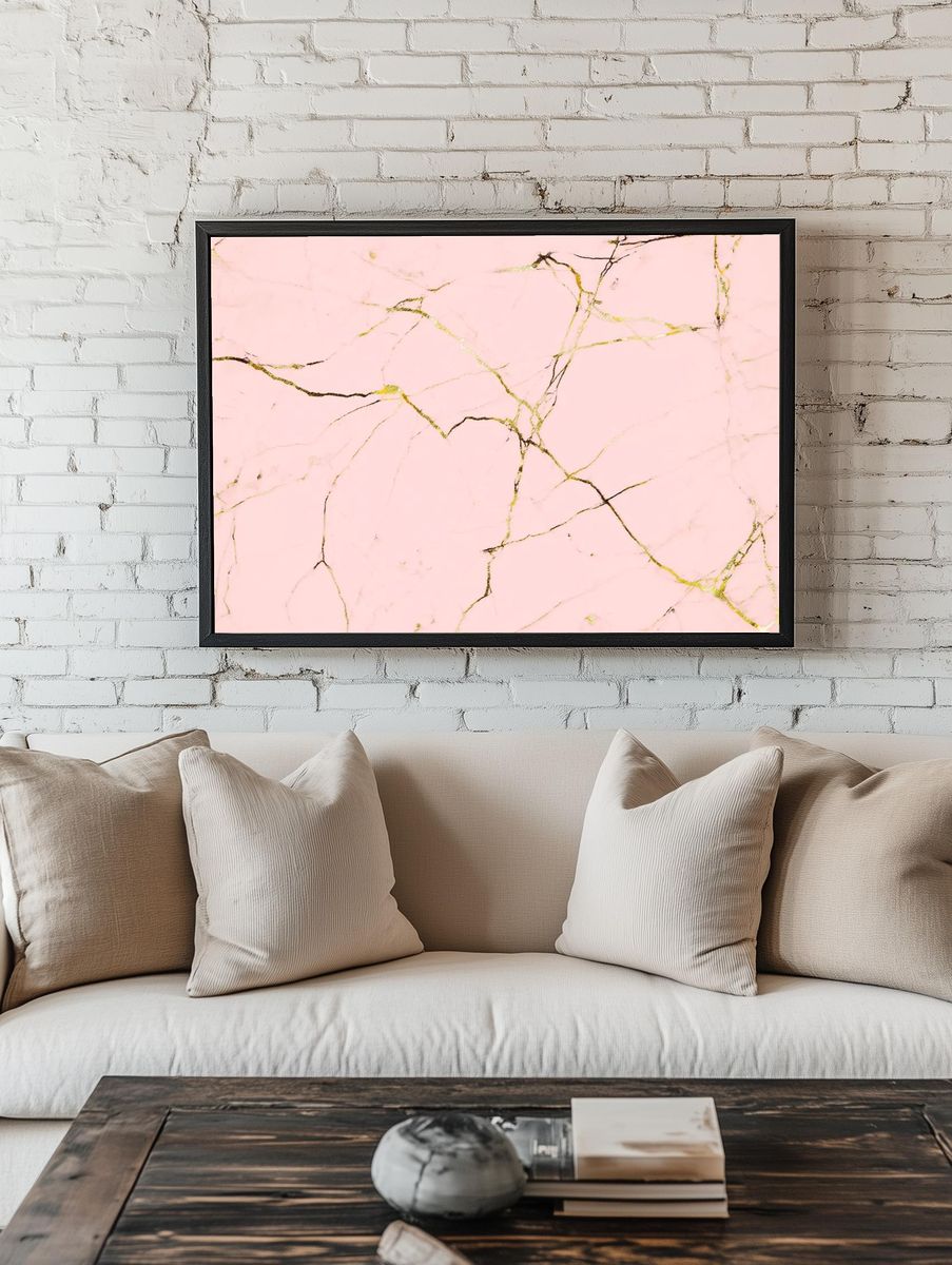 Close pink marble texture background. room preview