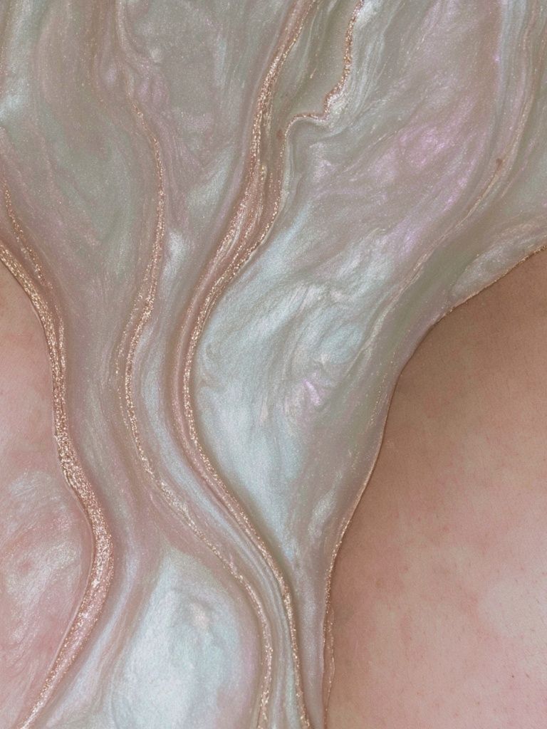 Pearl Marble Abstract Poster. poster — abstract art