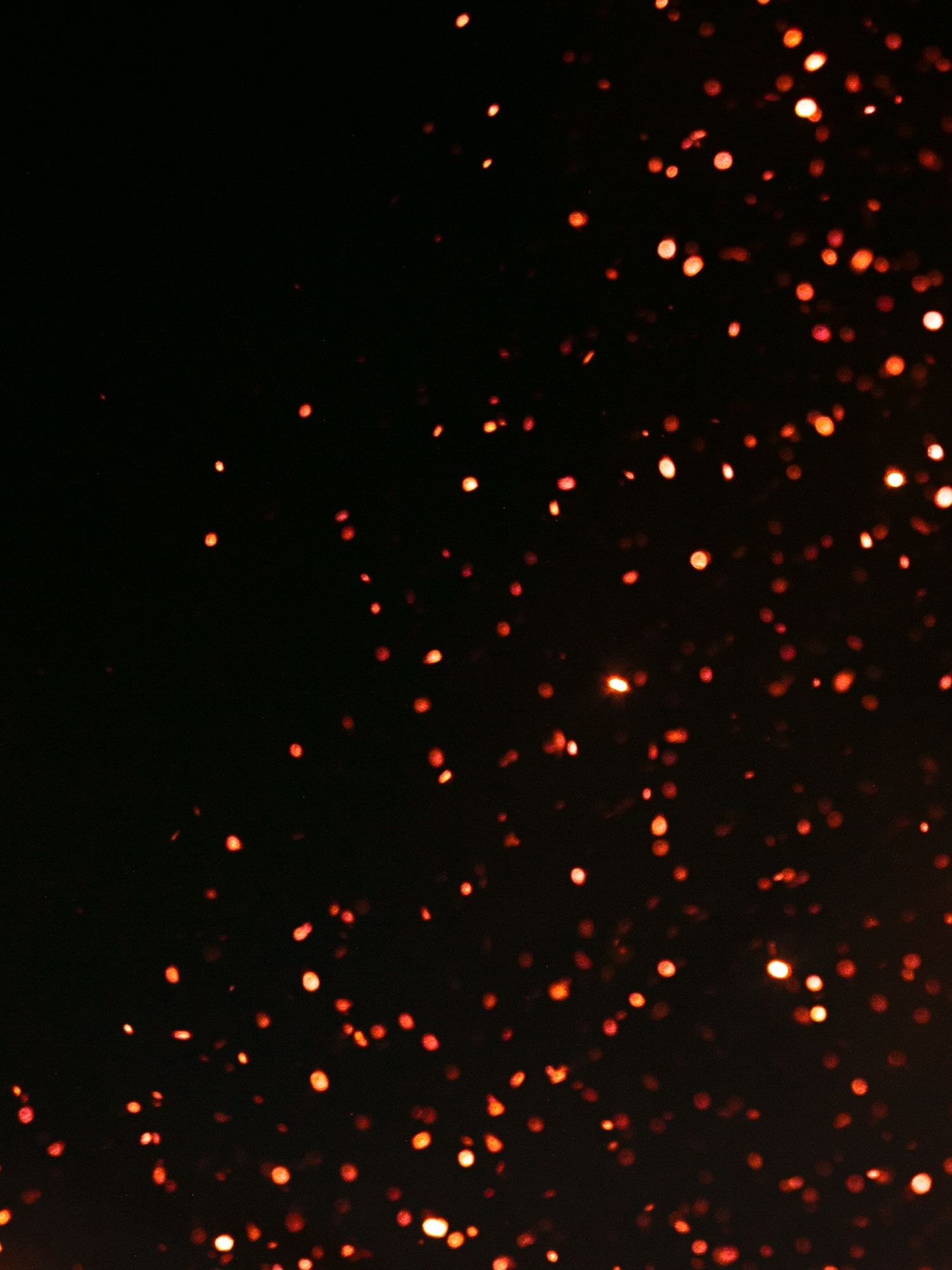 Ember Sparks Abstract Poster. poster — abstract art
