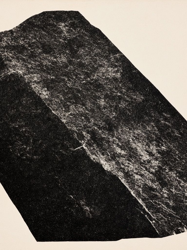 Monochrome Stone Texture Poster. poster detail