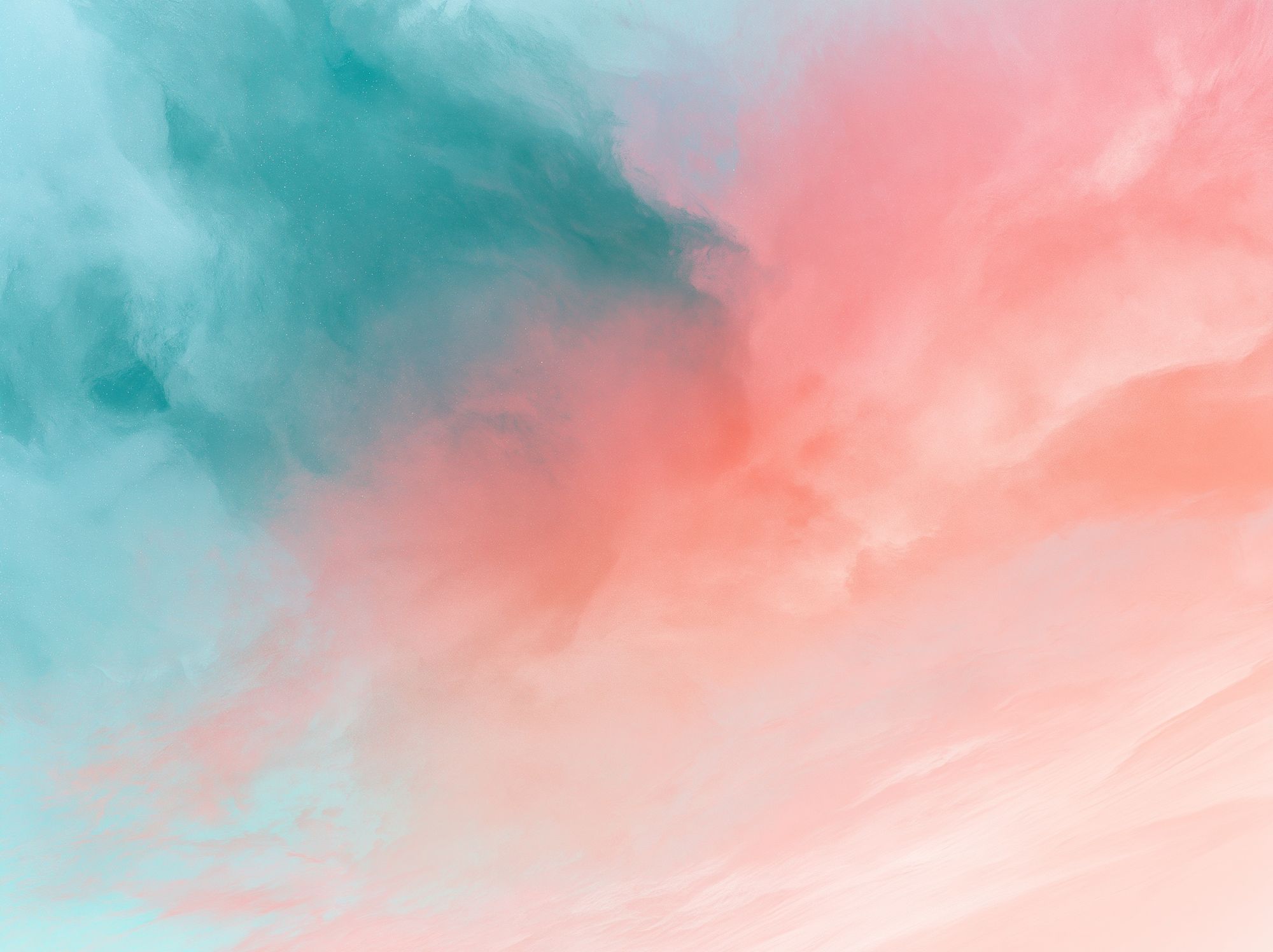 Pastel Cloud Drift Abstract Poster. poster — abstract art