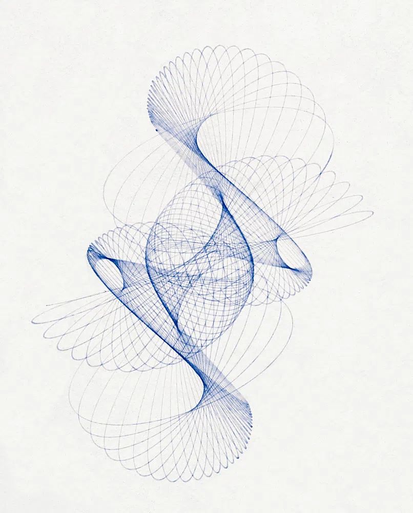 Pendulum Curve illustration high resolution. poster detail