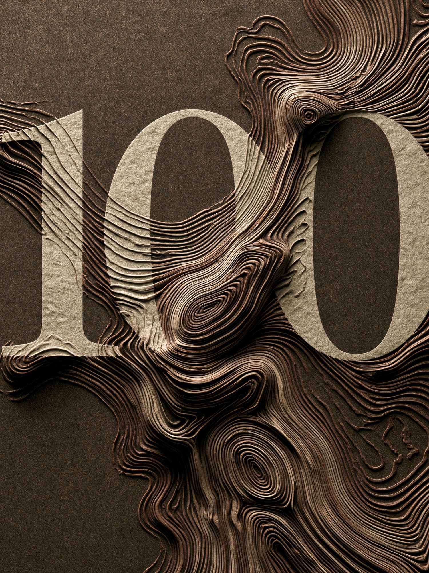 Layered 10 Abstract Poster. poster detail
