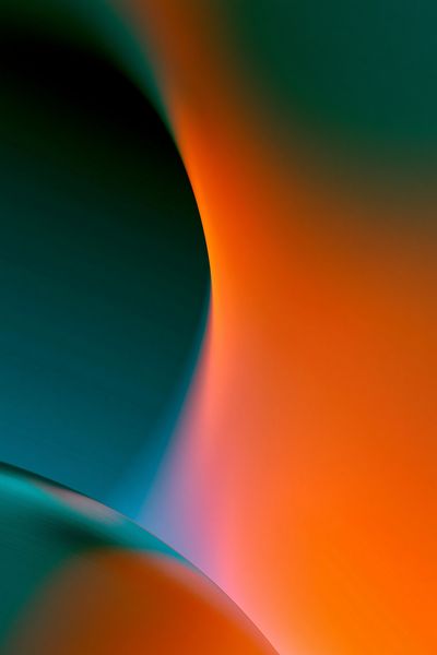 Neon Gradient Abstract Poster. poster