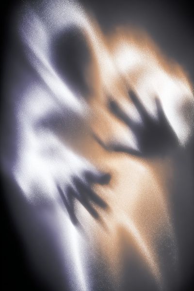 Abstract Light Forms Poster. poster print