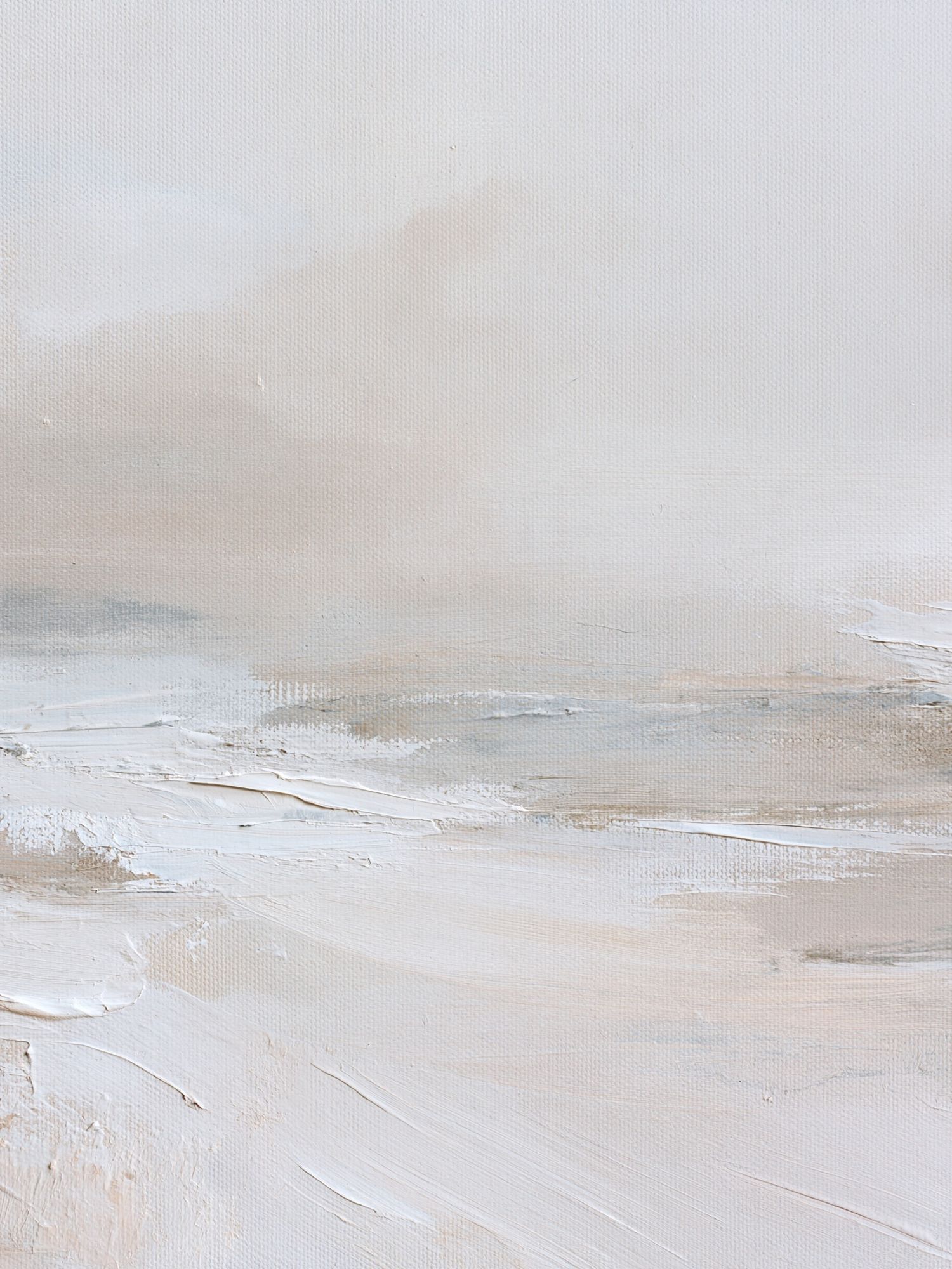 Neutral Coastal Abstract Poster. poster detail