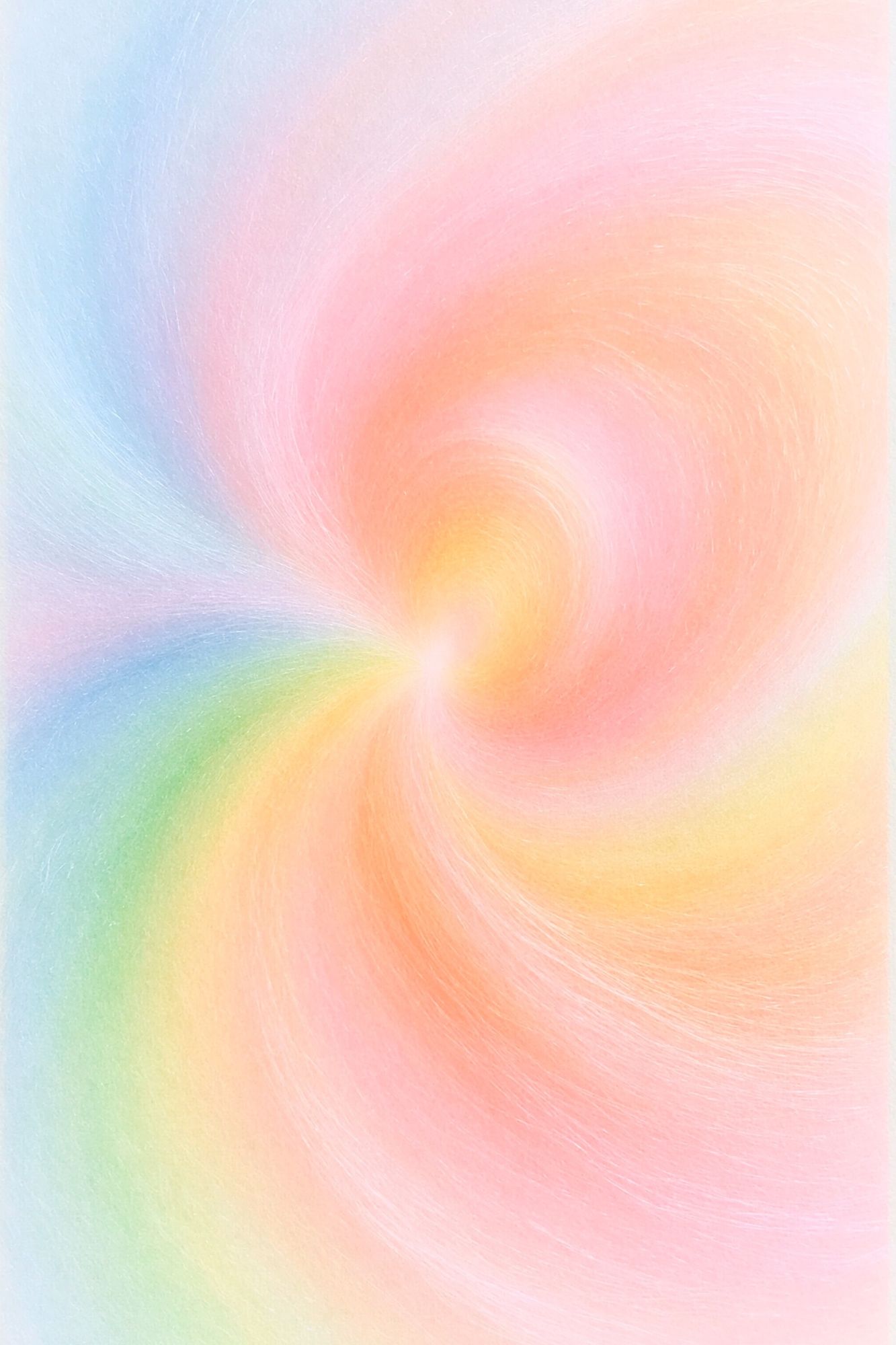 Pastel Spiral Abstract Poster. poster — abstract art