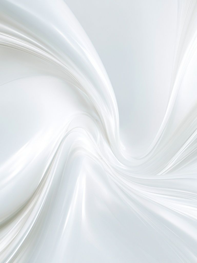 White Silk Swirl Abstract Poster. poster — abstract art