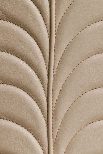 Beige Leather Texture Abstract Poster. poster