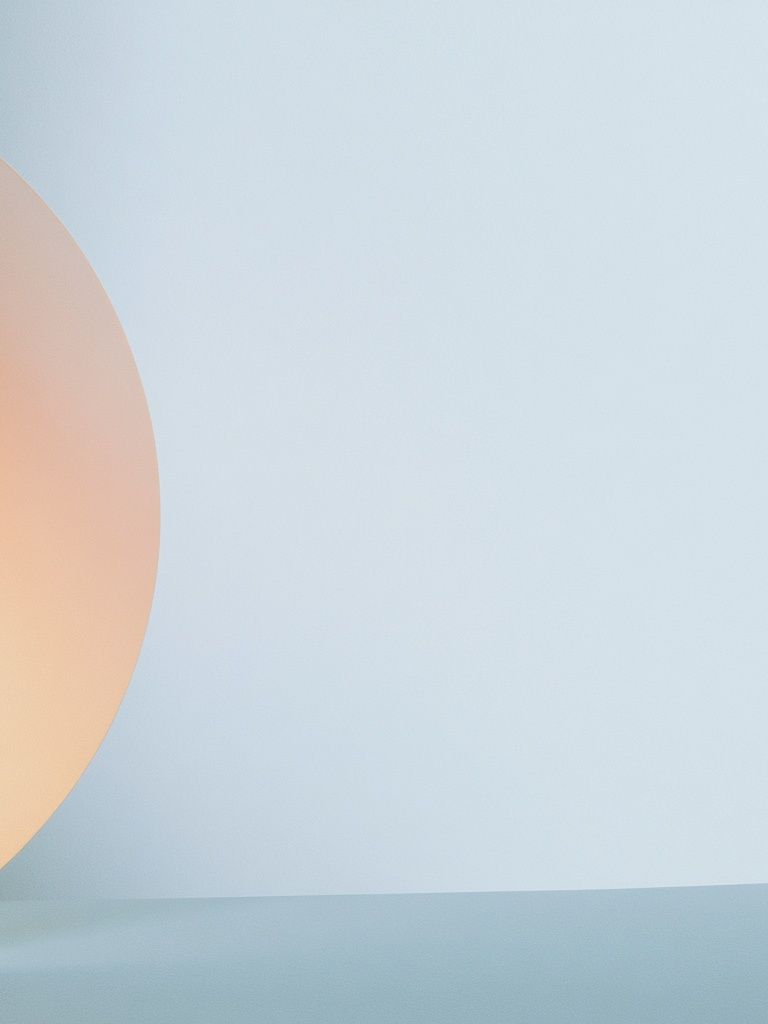 Soft Orb Abstract Poster. poster — abstract art