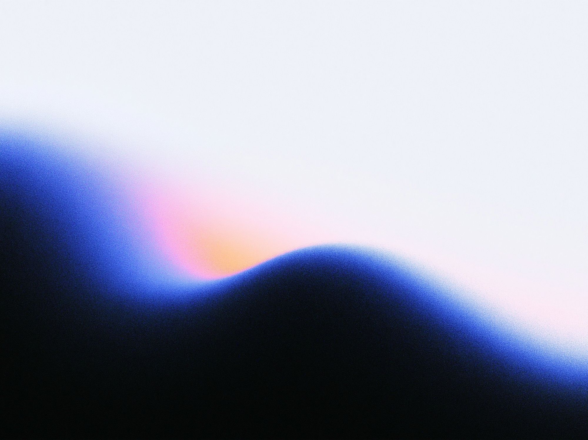 Soft Gradient Horizon Abstract Poster. poster detail