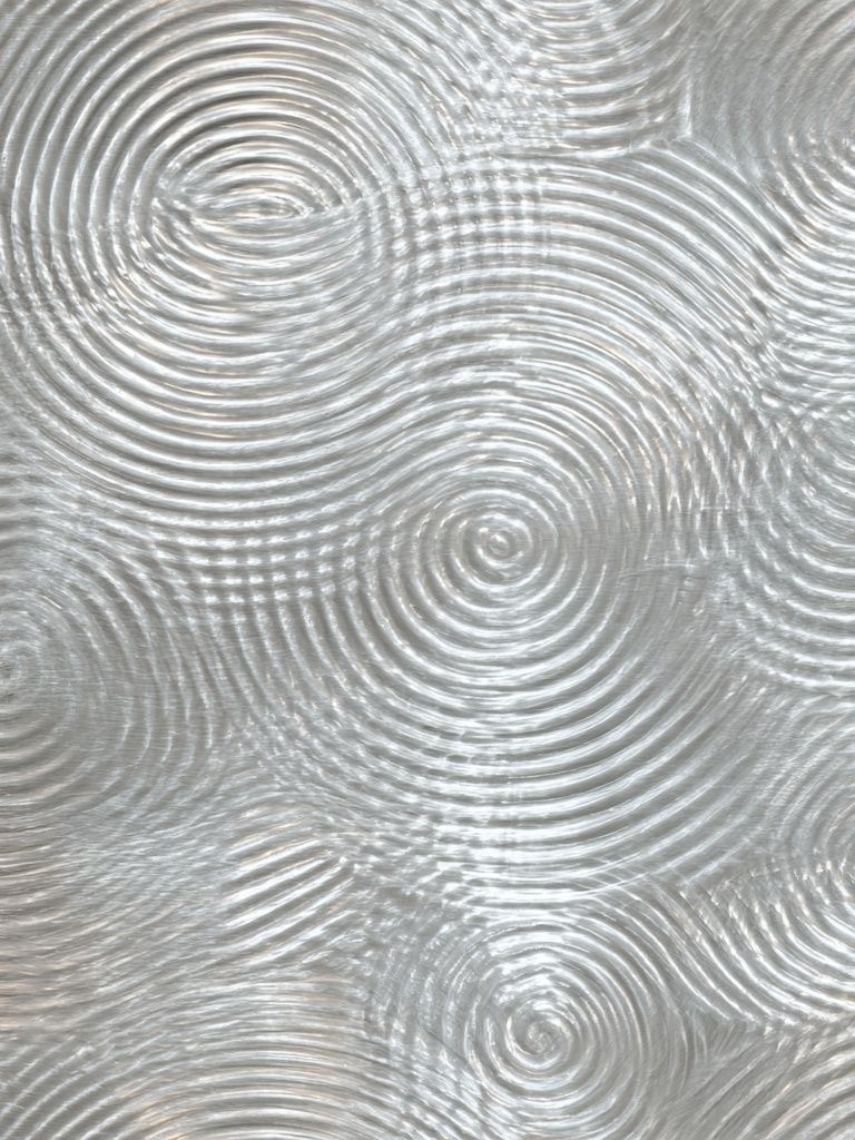 Silver Ripple Abstract Print. poster detail