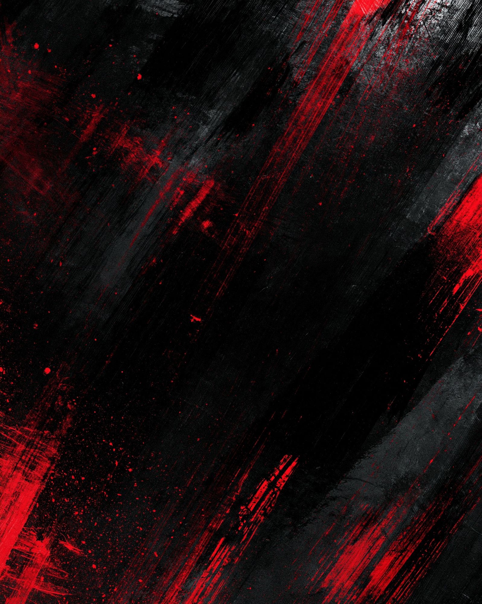 Crimson Slash Abstract Poster. poster detail