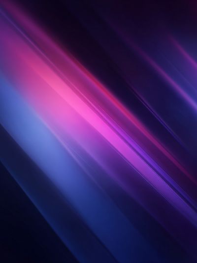 Neon Light Streaks Abstract Poster.