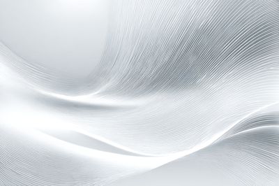 Silver Flow Abstract Poster. poster print