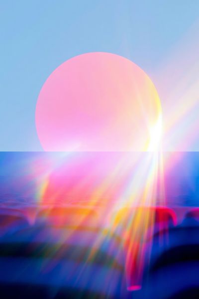 Pastel Orb Abstract Poster.