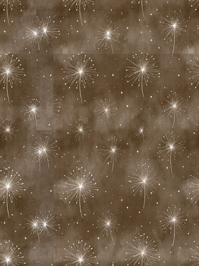 Starburst Meadow Abstract Poster.