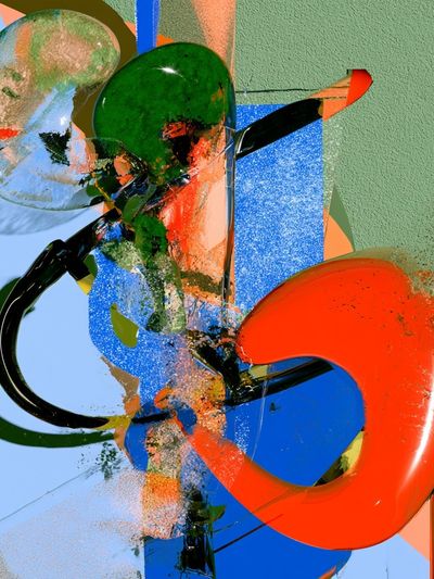 Chromatic Orbital Abstract Poster. poster