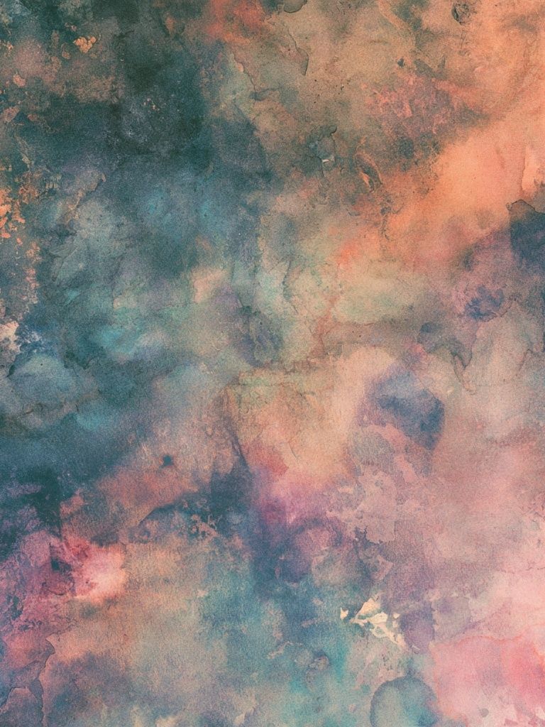 Pastel Nebula Abstract Poster. poster detail