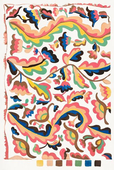 Colcha (1935–1942) Etna Wiswall. Original. poster print