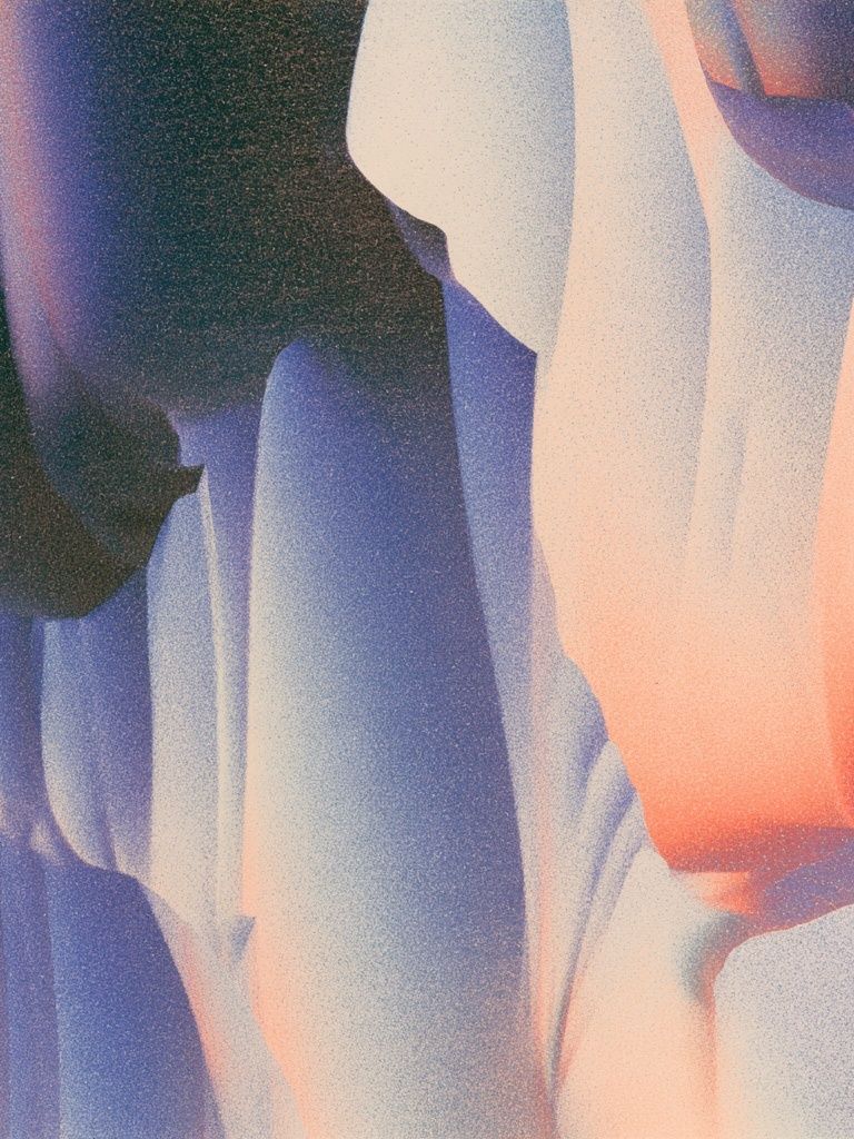 Dreamy Abstract Color Fields Poster. poster detail