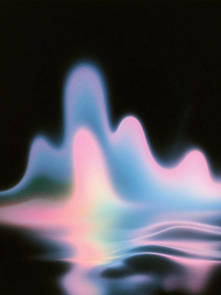 Neon Dreamscape Abstract Poster. poster — abstract art