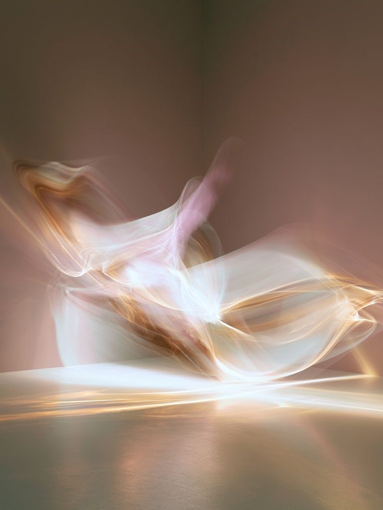 Luminous Flow Abstract Print. poster — abstract art