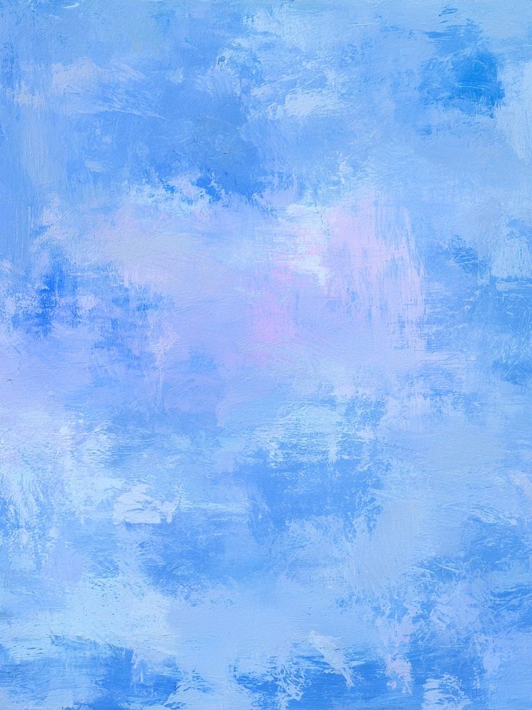 Soft Blue Cloudscape Abstract Poster. poster detail