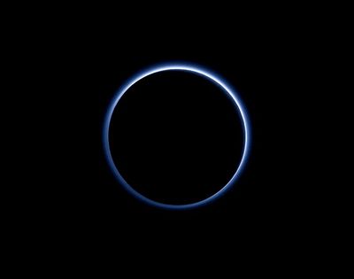 New Horizons Finds Blue Skies. poster print