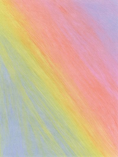 Pastel Rainbow Gradient Abstract Poster. poster