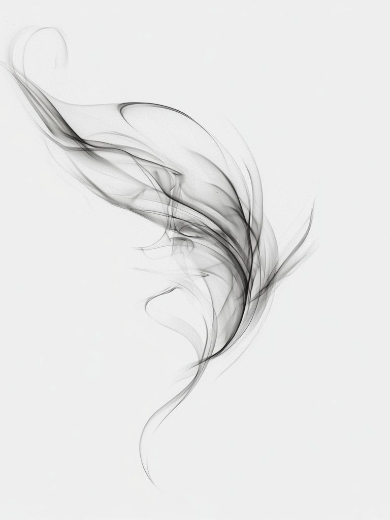 Smoke Flow Abstract Print. poster detail