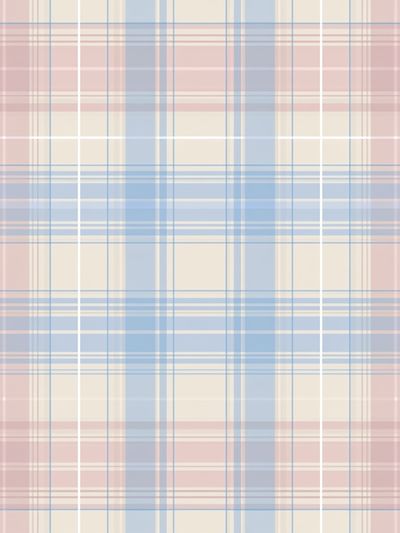 Pastel Plaid Abstract Poster. poster