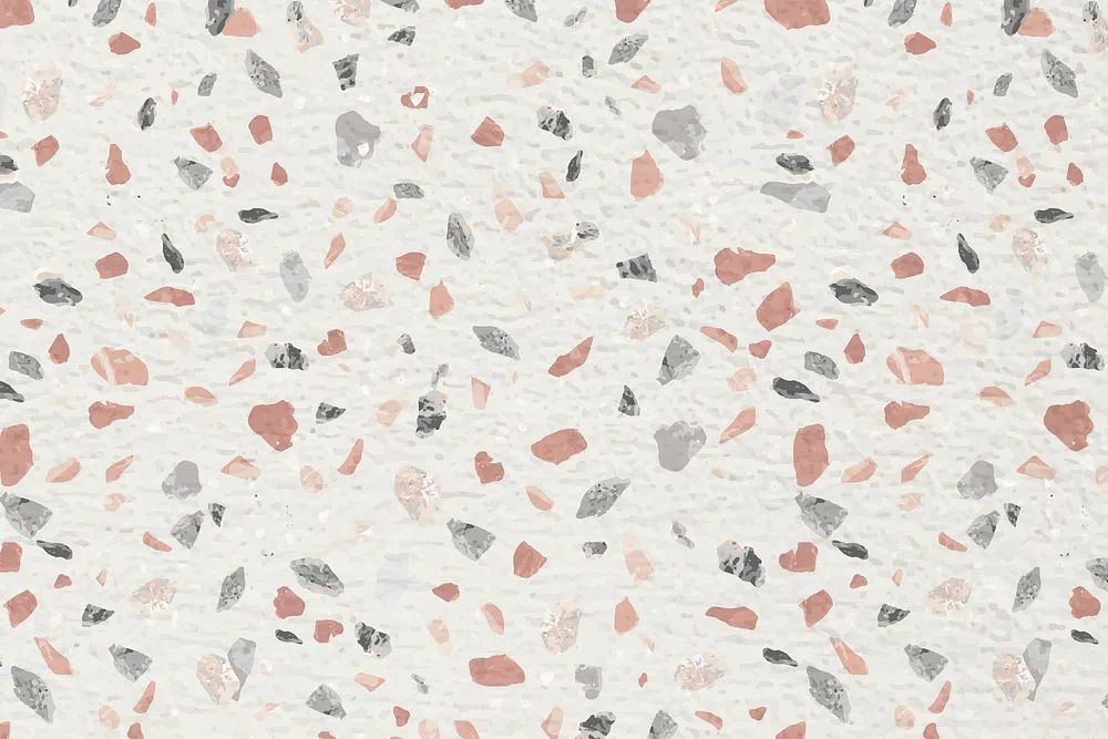 Pastel Terrazzo pattern background, abstract. poster — abstract art