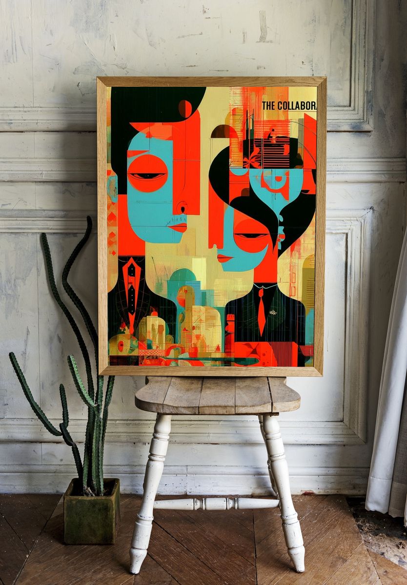 The Collaboration Abstract Poster. — room view 1