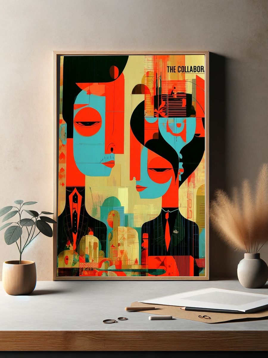 The Collaboration Abstract Poster. — room view 2