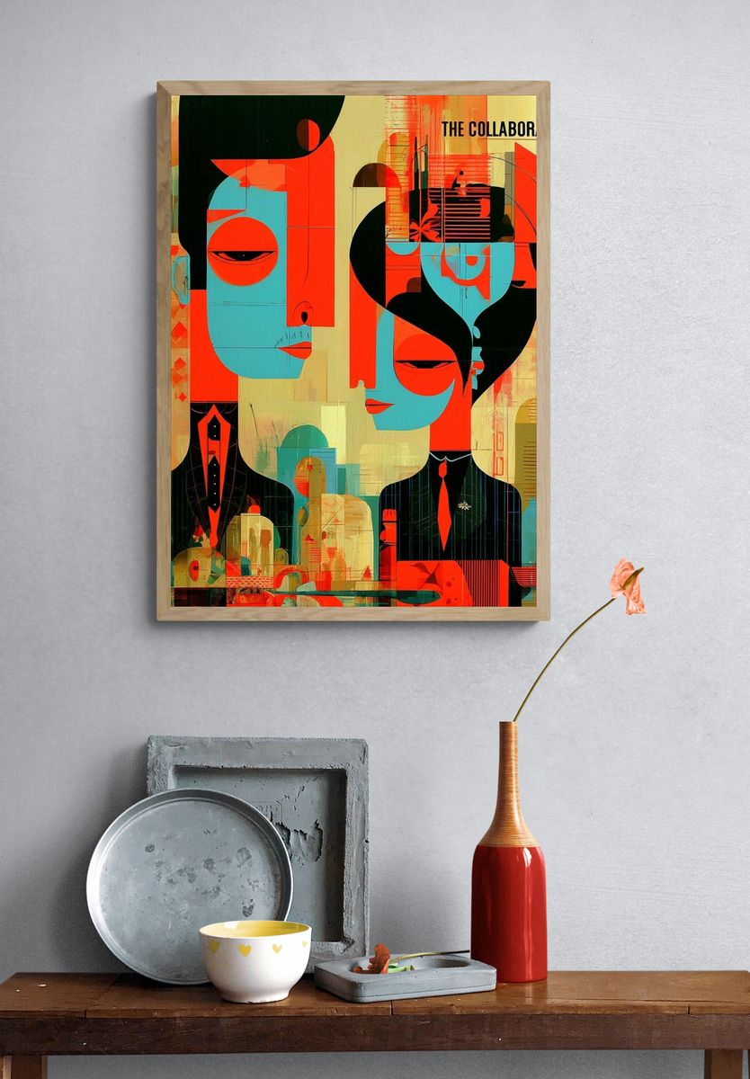 The Collaboration Abstract Poster. — room view 3