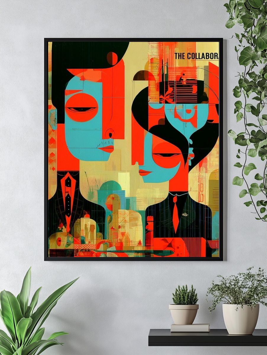 The Collaboration Abstract Poster. — room view 4