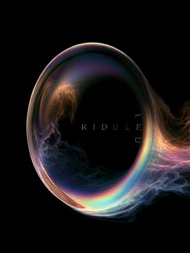 Cosmic Orbital Glow Abstract Poster. poster detail