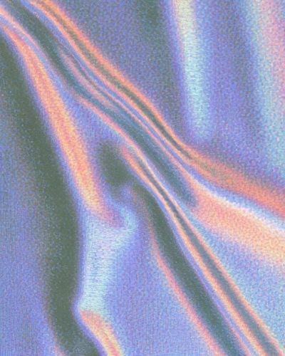 Holographic Silk Abstract Poster. poster