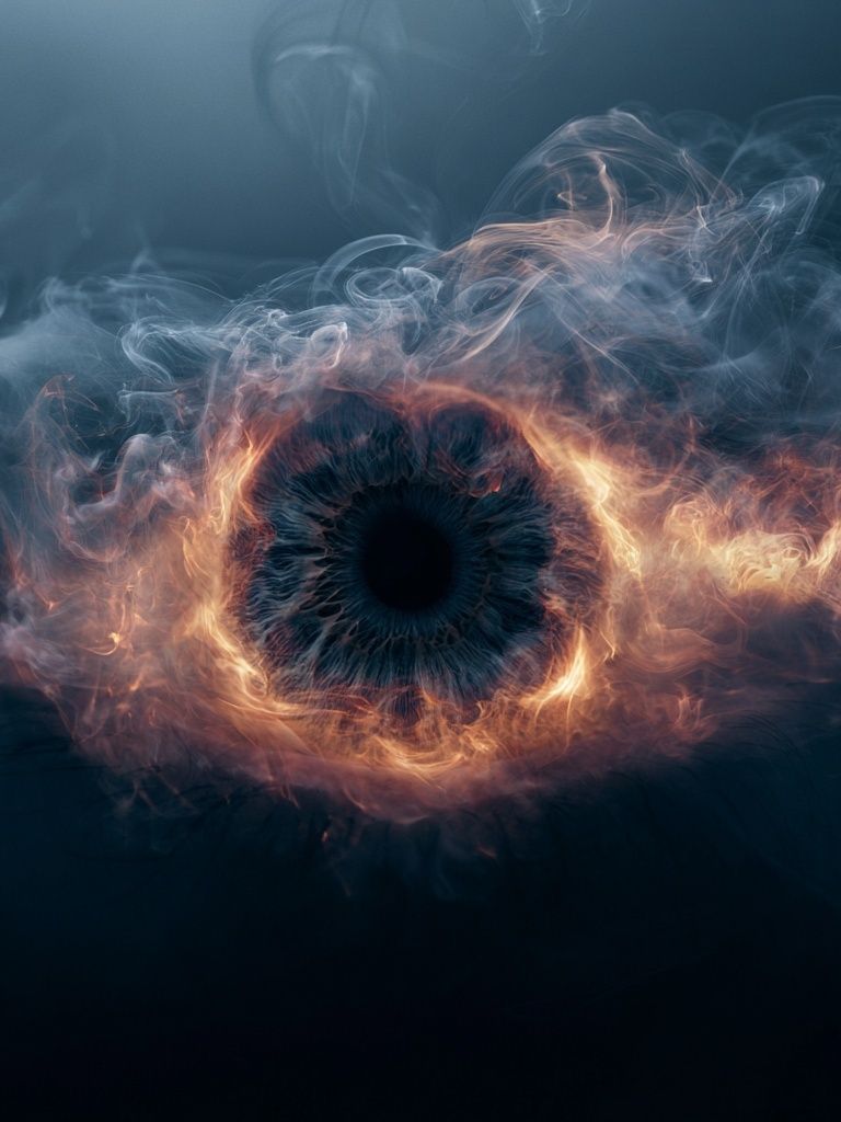 Cosmic Eye Abstract Poster. poster detail