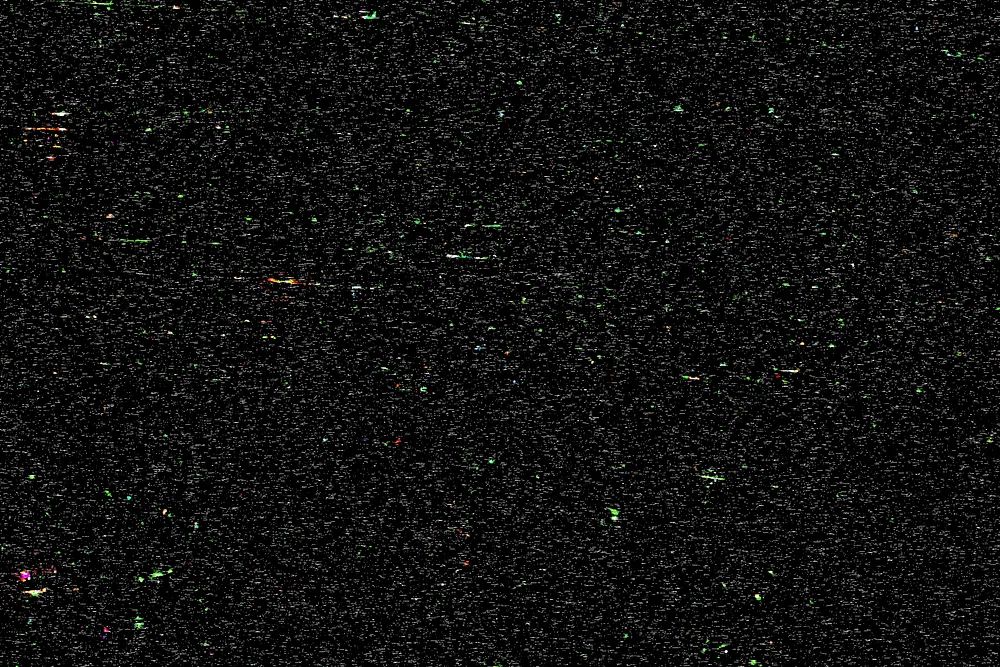 Glitch effect black background. poster detail